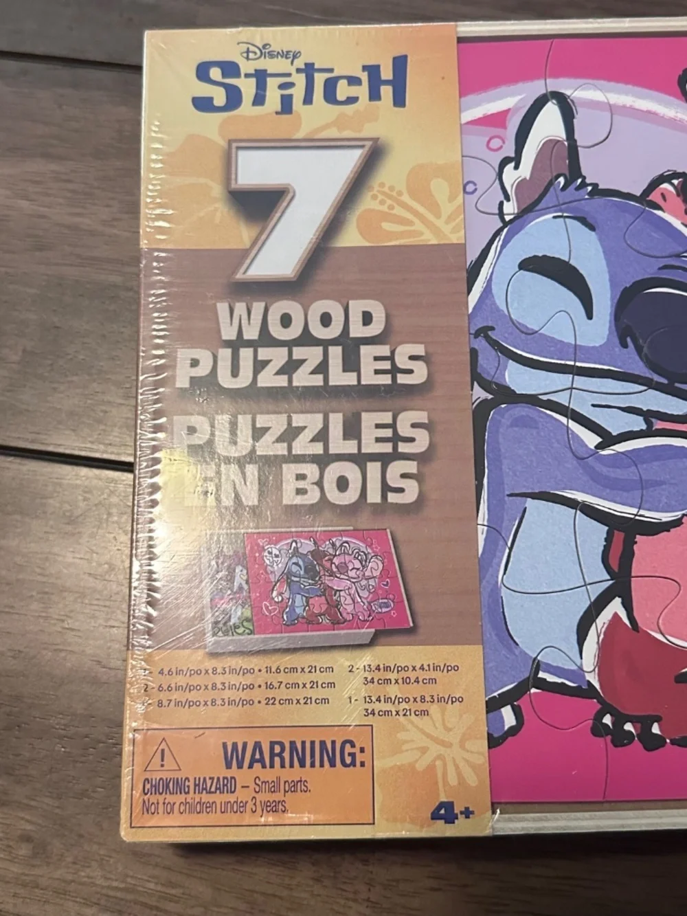 Disney stitch wooden